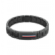 Tommy hilfiger heren armband zwart gecoated - 2010868