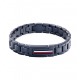 Tommy hilfiger heren armband zwart gecoated - 2010870