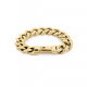 Tommy hilfiger heren armband geel verguld gourmet schakel - 2010873
