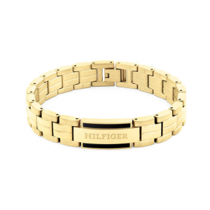 Tommy hilfiger heren armband geel verguld - 2010877 Tommy hilfiger heren armband geel verguld - 2010877