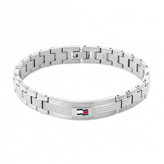 Tommy hilfiger heren armband staal - 2010879
