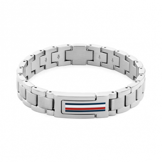 Tommy hilfiger heren armband staal - 2010880