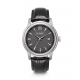 Olympic heren horloge met grijze plaat en zwart band - 2010962