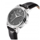 Olympic heren horloge met grijze plaat en zwart band - 2010962