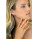 ZINZI zilveren ring rolex style poli satine - 2010978
