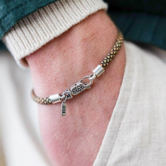 Silk armband met paracord  uit de Alpha  collectie - 2010990