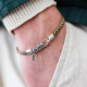 Silk armband met paracord  uit de Alpha  collectie - 2010990