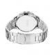 Olympic heren horloge staal met stalen band en grijze wijzerplaat - 2011024