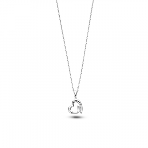 Rosa di luca hanger met  zirconia en collier - 2011098