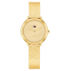 Tommy Hilfiger  goudkleurig dames horloge Demi  met stalen band goudkleurige plaat - 2011212