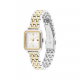 Tommy Hilfiger bicolor dames horloge Mia vierkante kast - 2011214