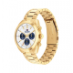 Tommy Hilfiger heren horloge Hudson  staal goudkleurig  chronograaf 40mm - 2011217