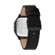 Tommy Hilfiger heren horloge Herald zwart stalen kast en zwart lederen band - 2011220