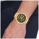 Tommy Hilfiger goudkleurig heren horloge Rocky met olijf groene plaat - 2011223