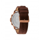 Tommy Hilfiger  heren horloge luca  50mm bruin rose kast en groene plaatwijzerplaat - 2011226