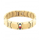 Tommy Hilfiger  heren armband goudkleurig  staal Jameson - 2011231
