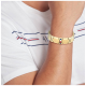 Tommy Hilfiger  heren armband goudkleurig  staal Jameson - 2011231