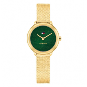 Tommy Hilfiger dames horloge met bruine plaat - 2011244 Tommy Hilfiger dames horloge met bruine plaat - 2011244