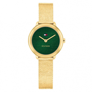 Tommy Hilfiger dames horloge met bruine plaat - 2011244 Tommy Hilfiger dames horloge met bruine plaat - 2011244