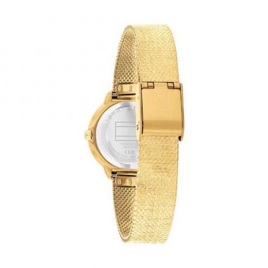 Tommy Hilfiger dames horloge met bruine plaat - 2011244
