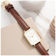 Olympic dames horloge Tilly met lederen band - 2011252
