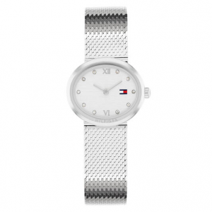 Tommy Hilfiger dames horloge Moira staal met meshband - 2011273 Tommy Hilfiger dames horloge Moira staal met meshband - 2011273