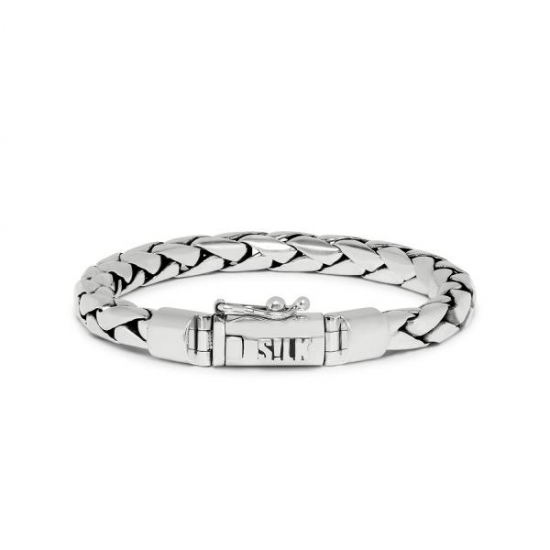 Silk armband silver - 2011279