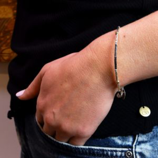 Jeh armband buisjes met goldfilled en zilver - 2011305