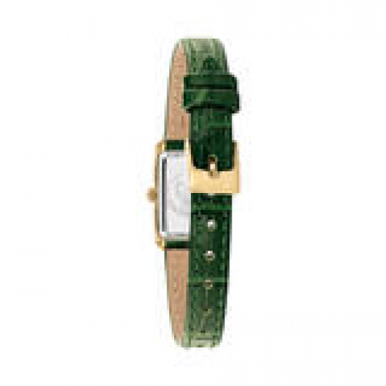 Tommy Hilfiger dames horloge groen met groen lederen band - 2011319