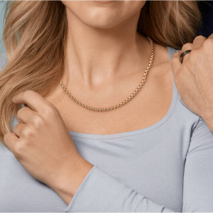 Boccia collier goudkleurig - 2011377