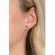 Zinzi vergulde oorknop met twee sterren - 2011405