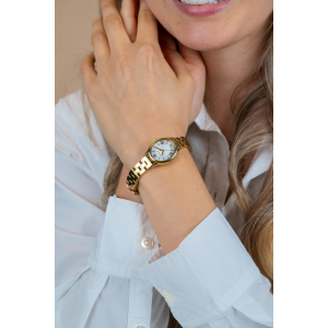 Zinzi bicolor  horloge ovaal met romeinse plaat - 2011423