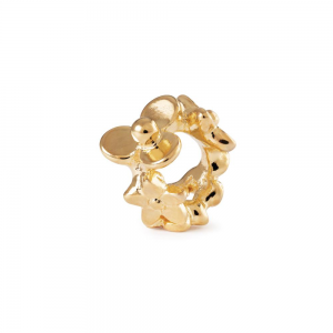 Trollbeads; kleine wijnstok verguld - 2011563