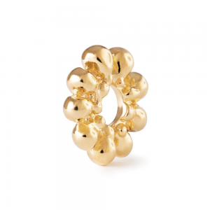 Trollbeads; verbinder van licht , veguld - 2011566