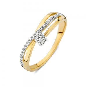Excellent jewelery ring met zirconia;s - 2011608 Excellent jewelery ring met zirconia;s - 2011608