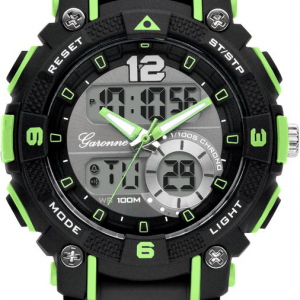 GARONNE KIDS ANA/DIGI 10atm ARMY GREEN/BLAck - 2011615