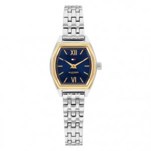 Tommy Hilfiger dames horloge Norah, bicolor met blauwe plaat 21.5x22mm - 2011704