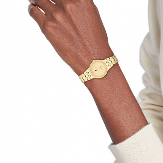 Tommy Hilfiger dames horlogeMackenzie goudkleur 25mm - 2011706