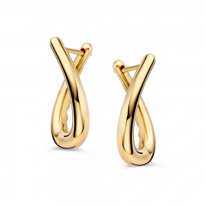 gouden klapoorringen geelgoud - 2011721