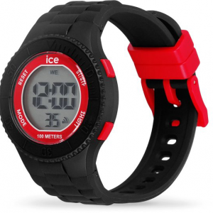 Ice watch zwart rood digitaal horloge - 2011727