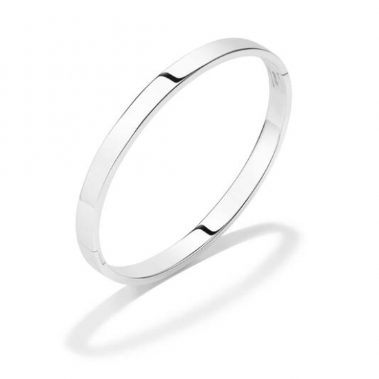 Zilveren bangle vierkant 6x60mm - 2011740