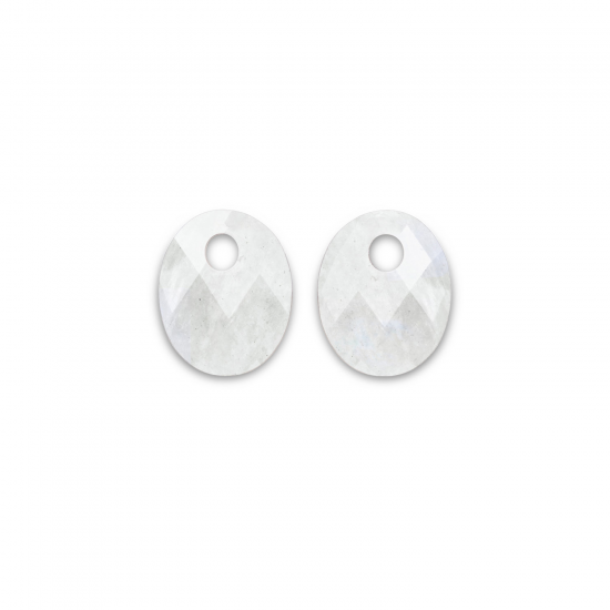 Sparkling Jewels eartones medium oval moonstone - 2011748