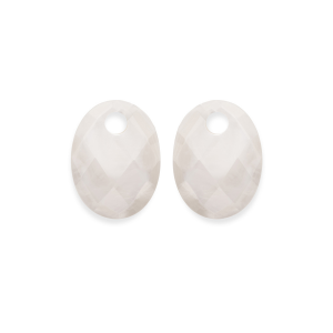 Sparkling Jewels eartones small oval mother of pearl - 2011756 Sparkling Jewels eartones small oval mother of pearl - 2011756