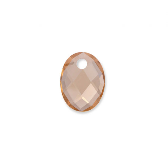 Sparkling Jewels pendant gemstone medium oval light gold citrine quartz - 2011766