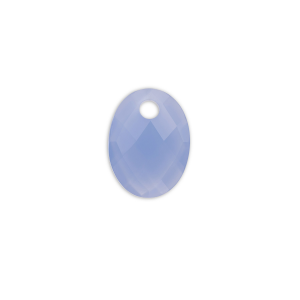 Sparkling Jewels pendant gemstonemedium oval milky blue jade - 2011768