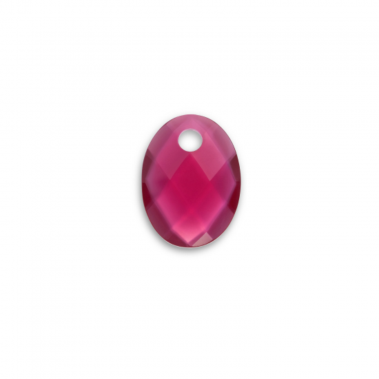 Sparkling Jewels pendant gemstone medium oval candy jade - 2011770