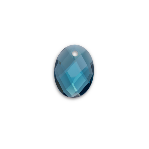 Sparkling Jewels pendant gemstone medium oval turqoise quartz - 2011771