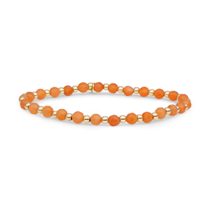 Sparkling Jewels bracelet red aventurine interstellar gold 3mm - 2011778 Sparkling Jewels bracelet red aventurine interstellar gold 3mm - 2011778