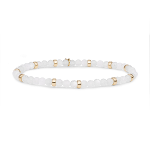 Sparkling Jewels; bracelet moonstone roundel interstellar - 2011782 Sparkling Jewels; bracelet moonstone roundel interstellar - 2011782