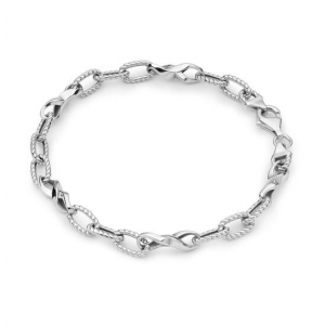 Zilveren armband fantasie schakels - 2011823